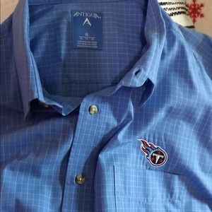 Mens Tennessee Titans button up